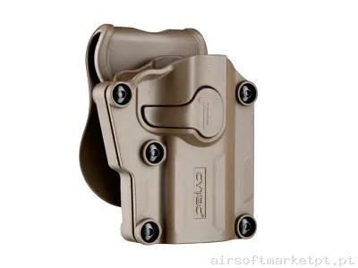 Coldre 360º Universal Cytac Tan — Acessórios & Componentes — Airsoft Market PT (foto 2)