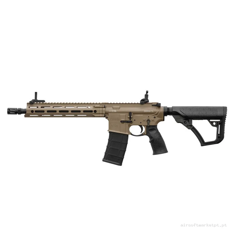 Réplica GBB DDM4 V7S Tan Golden Eagle Daniel Defense — Rifles de Assalto (AR/M4/AK) — Airsoft Market PT (foto 3)