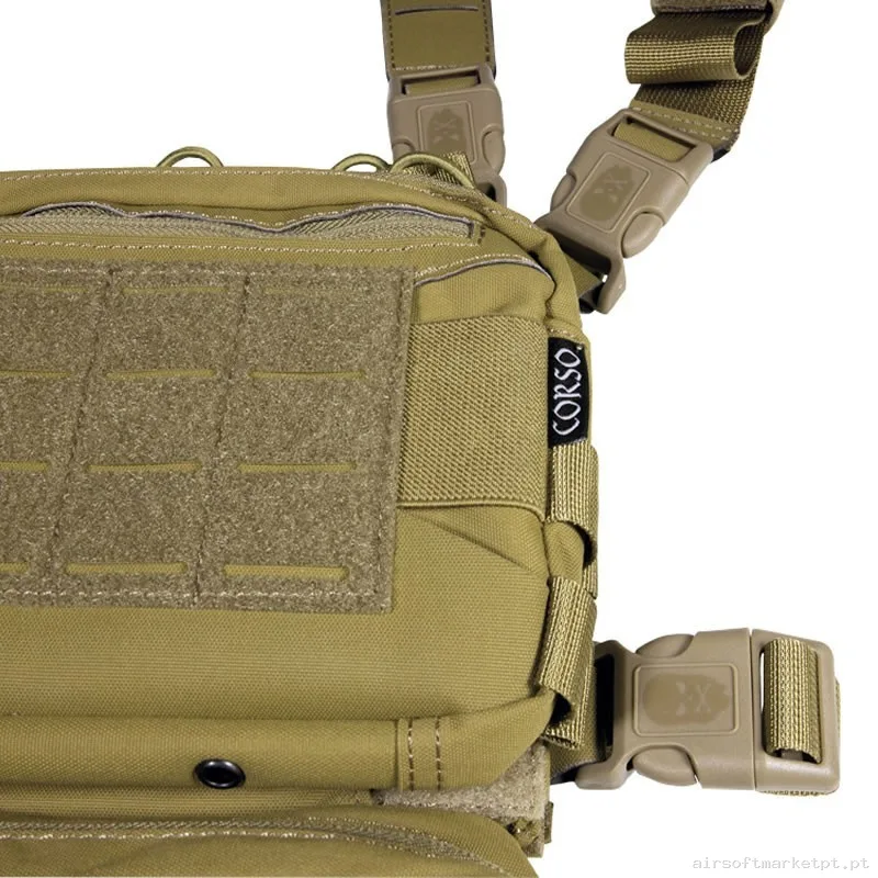 Chest Rig Corso Flint Mk2 Láser Negro — Coletes & Rigs — Airsoft Market PT (foto 4)