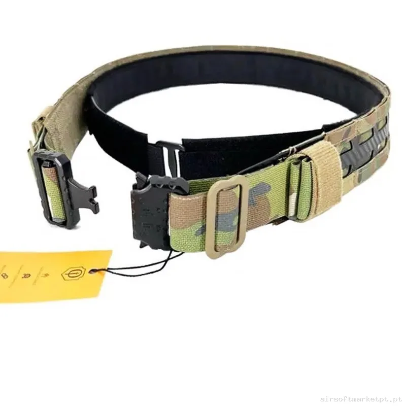 CINTURÓN FIRST LINE CONQUER FL BELT MULTICAM - S — Gear Táctico — Airsoft Market PT