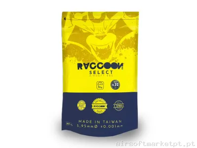 Bbs Muniçao 0,32 BIO Select Raccoon — Munição (BBs) — Airsoft Market PT