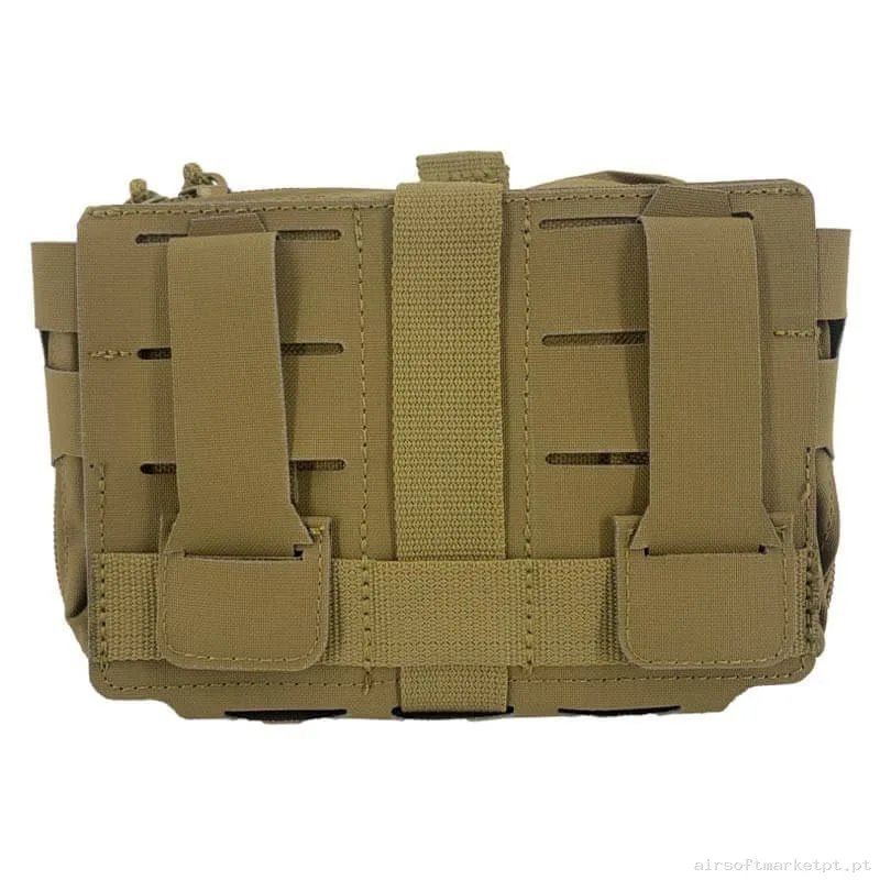 Pouch Médico Láser Cut Ifak Conquer Coyote — Coletes & Rigs — Airsoft Market PT (foto 2)