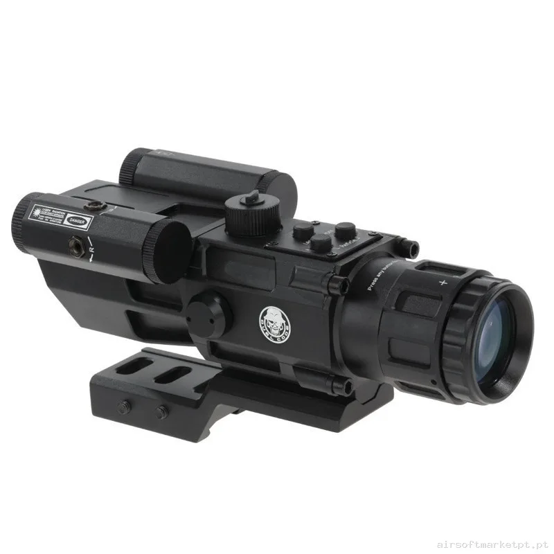 Red Dot 4x32 punto rojo con láser S2 Duel Code — Miras & Ópticas — Airsoft Market PT (foto 2)