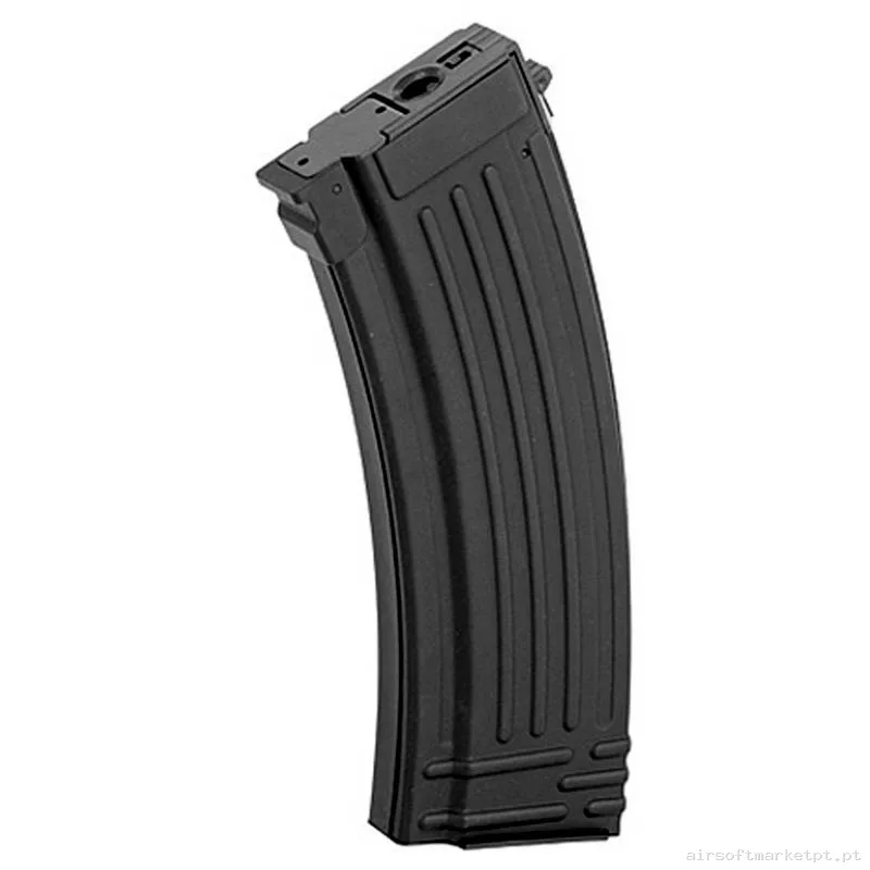Magazine Réplica Hicap Ak Cyma Metálico 600 Bbs negro — Carregadores / Magazines — Airsoft Market PT
