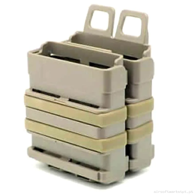 Pouch Magazine Pouch Fastmag Duplo 7.62 Fma Dark Earth — Coletes & Rigs — Airsoft Market PT