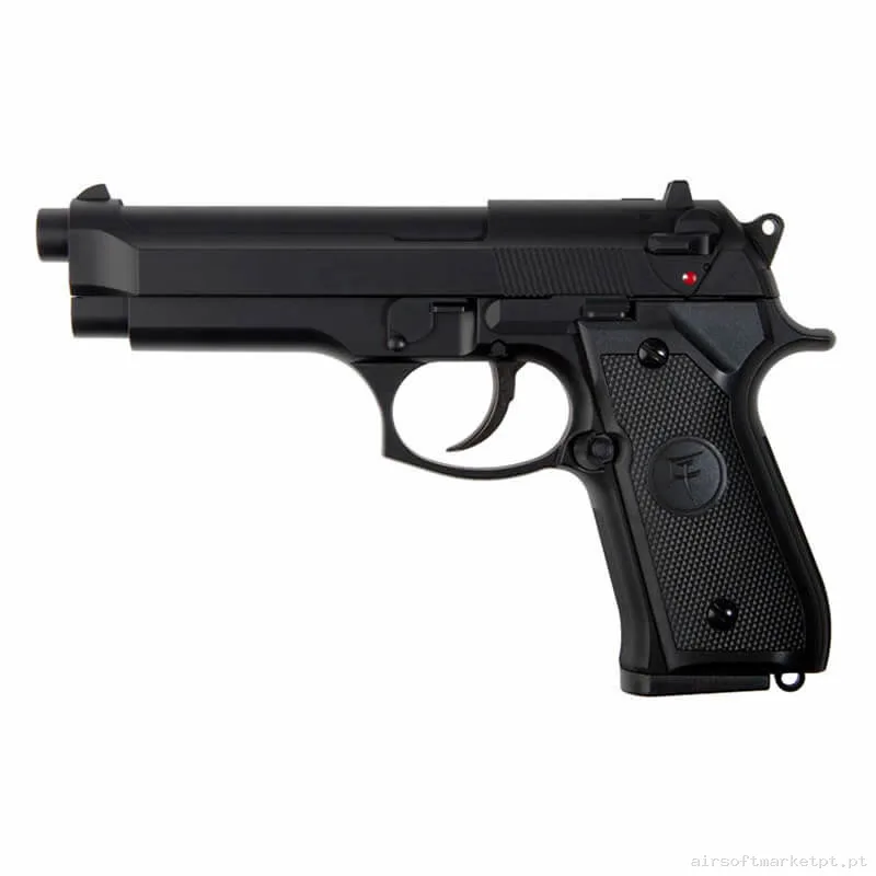 Réplica Gas Pistola Beretta M9 Saigo 92 Polímero negra — Pistolas — Airsoft Market PT
