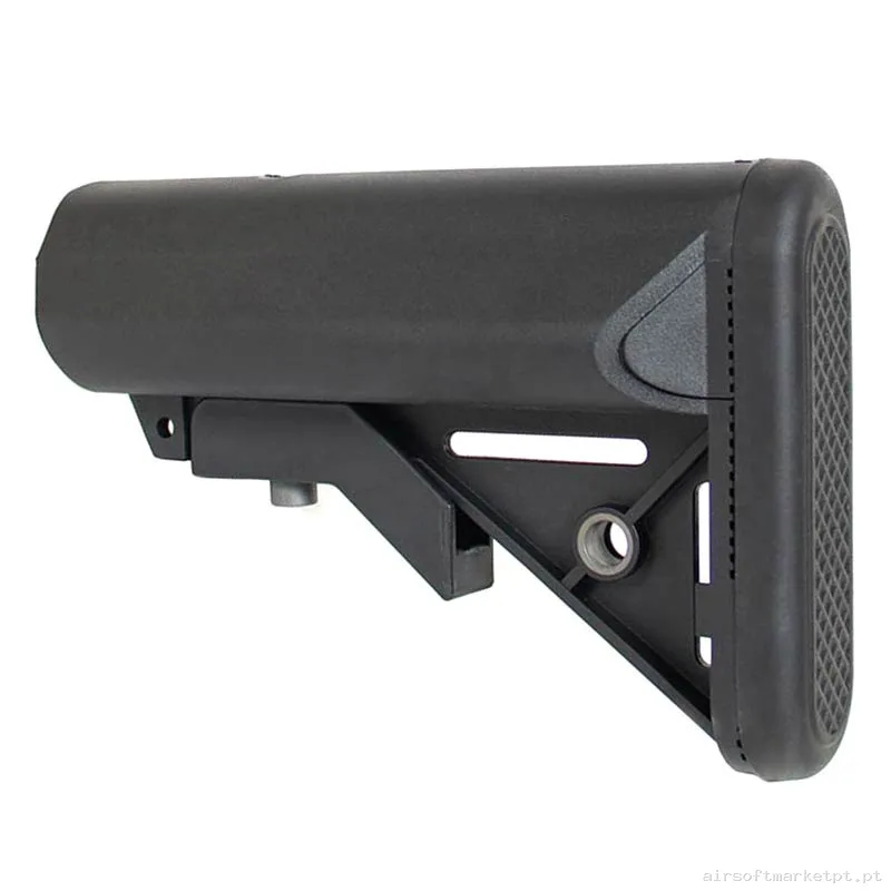 Externo Coronha Crane Stock Evolution Reinforced Polymer negra — Acessórios & Componentes — Airsoft Market PT