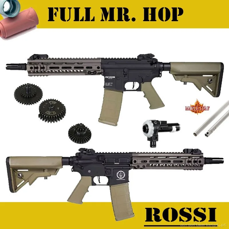 RÉPLICA ROSSI SEAL TAN FULL MR.HOP UPGRADE — Rifles de Assalto (AR/M4/AK) — Airsoft Market PT