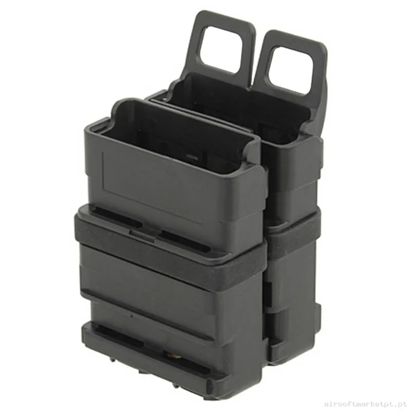 Pouch Magazine Pouch Fastmag Doble M4 Fma negro — Coletes & Rigs — Airsoft Market PT