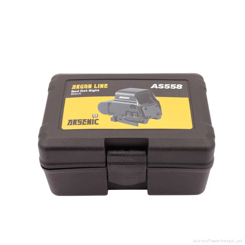 Mira Holográfica 558 Argon Arsenic negro — Miras & Ópticas — Airsoft Market PT (foto 4)