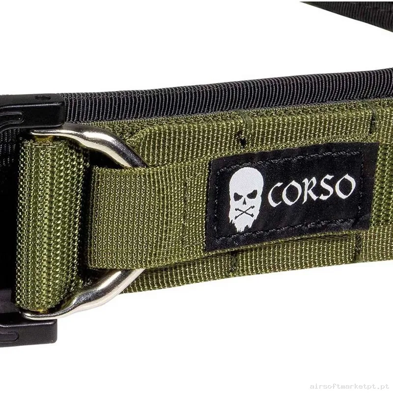CEÑIDOR CORSO HOOK MOLLE MK2 VERDE - S/M — Gear Táctico — Airsoft Market PT (foto 2)