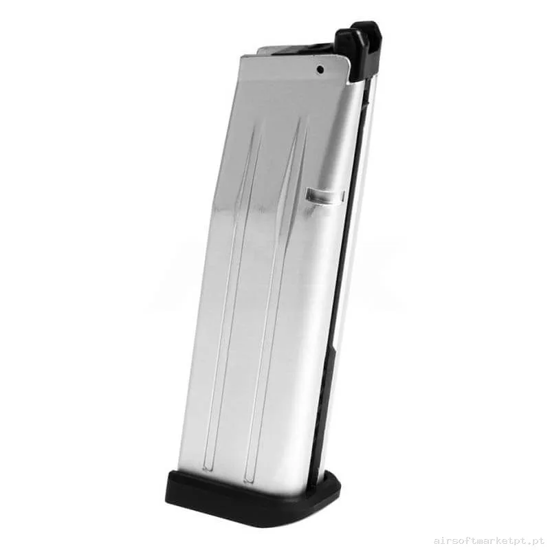 Magazine Pistola Gas Hi-Capa 5.1 WE 30 Bbs Prata — Carregadores / Magazines — Airsoft Market PT