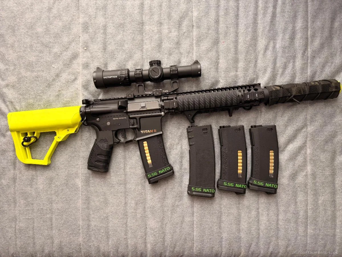 Evolution Recon 3.0 Viper MK18 Mod. 1 (AEG) com upgrades e acessórios — Rifles de Assalto (AR/M4/AK) — Airsoft Market PT (foto 6)