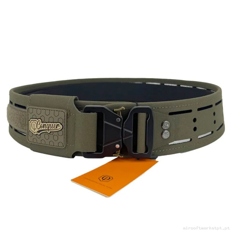Cinturão Ceñidor MOLLE Conquer Adapt Belt Platform Ranger Green — Gear Táctico — Airsoft Market PT