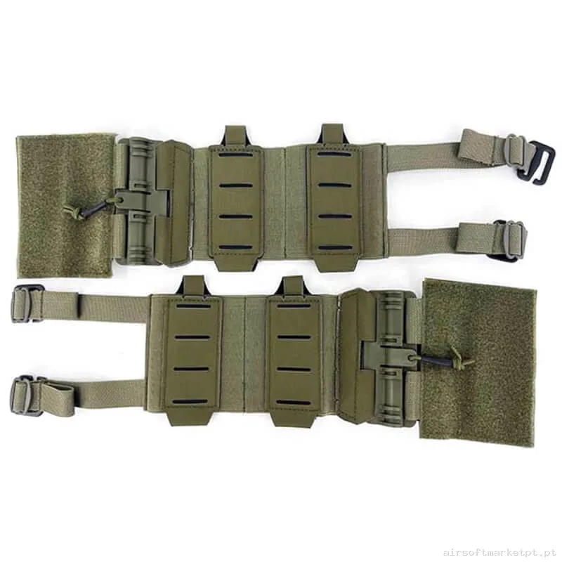 Cinturão tático Conquer Elastic Ranger Green — Coletes & Rigs — Airsoft Market PT