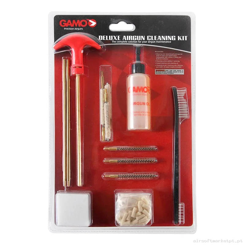 Kit de Limpeza Gamo para Carabinas de ar comprimido — Ferramentas — Airsoft Market PT