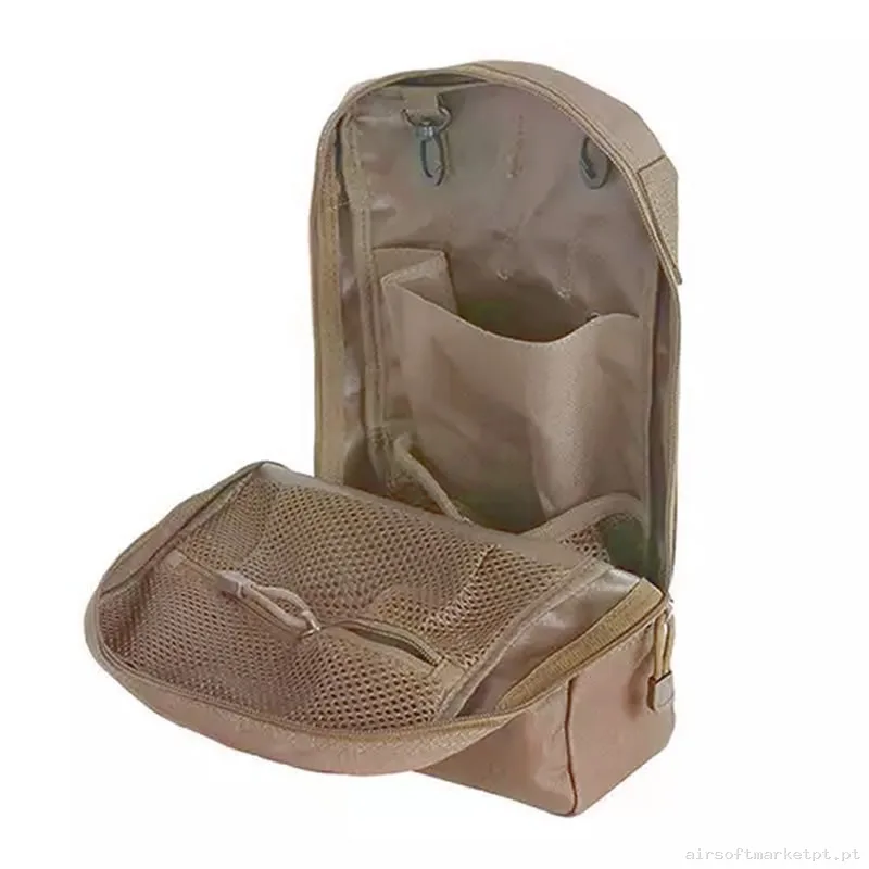 Mochila Hidratación Molle Bladder Coyote 8fields — Coletes & Rigs — Airsoft Market PT (foto 3)