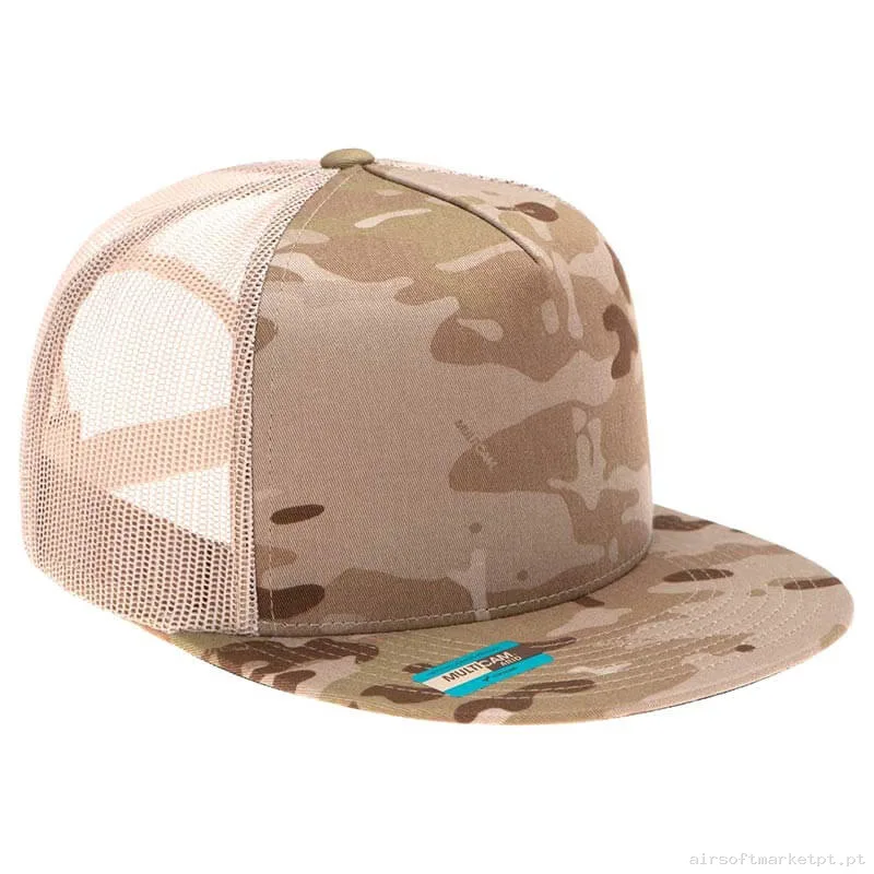 Gorra Oem Trucker multicam Arid — Proteção Ocular & Facial — Airsoft Market PT