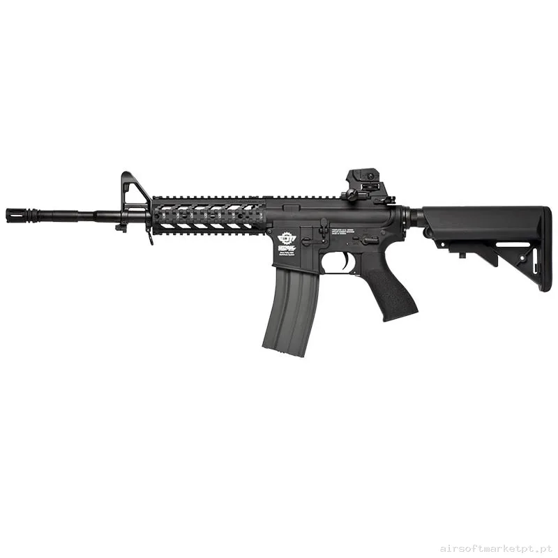 Réplica airsoft AEG M4 G&G Cm16 Raider L negra — Rifles de Assalto (AR/M4/AK) — Airsoft Market PT