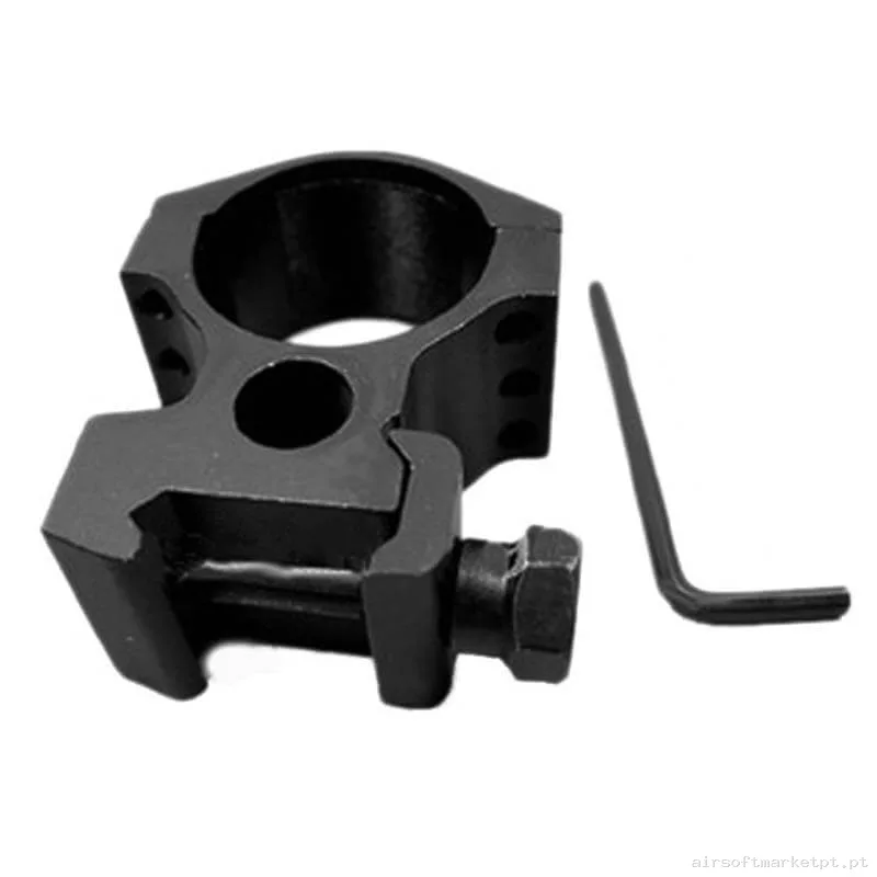 Externo Anilla Alta 30mm Delta Tactics Rail Weaver 1u — Acessórios & Componentes — Airsoft Market PT