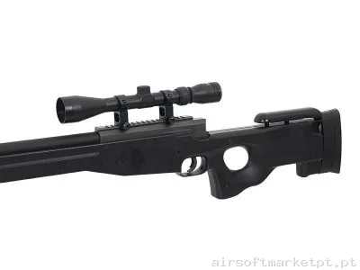 L96 MB01B Well Luneta Preto — Snipers — Airsoft Market PT (foto 6)