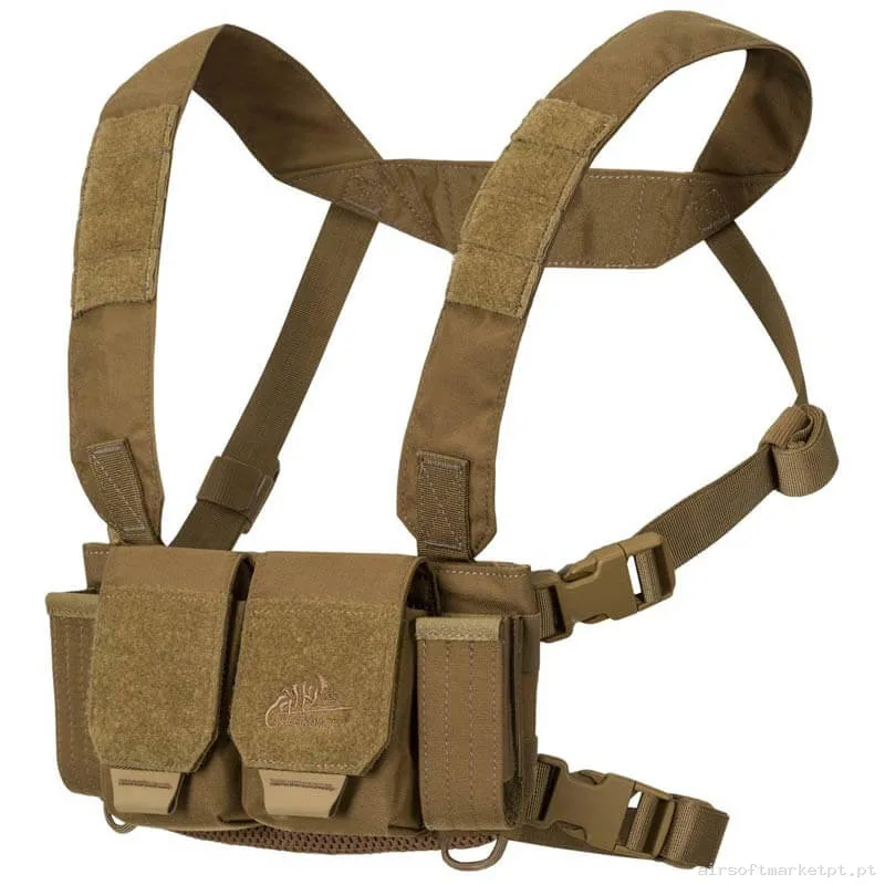 Colete Chest Rig Helikon-Tex Competition Multigun Rig coyote — Coletes & Rigs — Airsoft Market PT