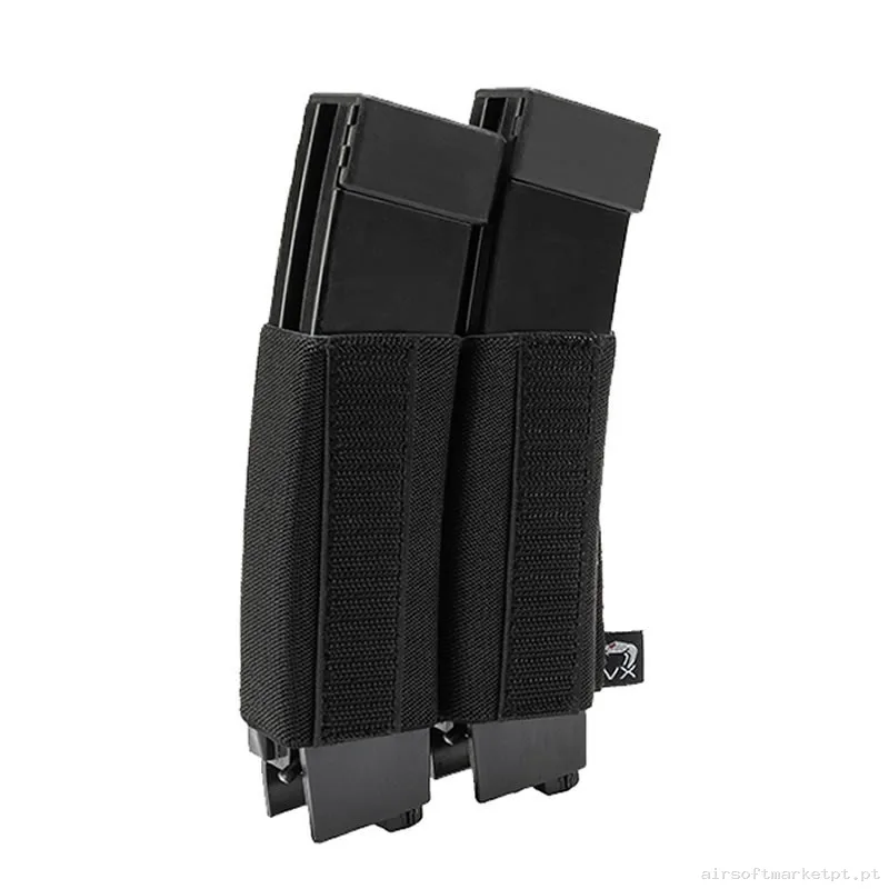 Portacargador doble VX SMG Viper Negro — Coletes & Rigs — Airsoft Market PT