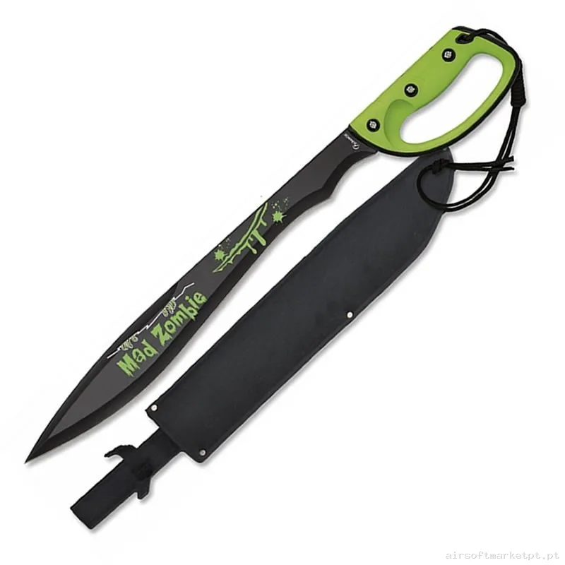 MACHETE BOLO ALBAINOX MAD ZOMBIE VERDE — Ferramentas — Airsoft Market PT