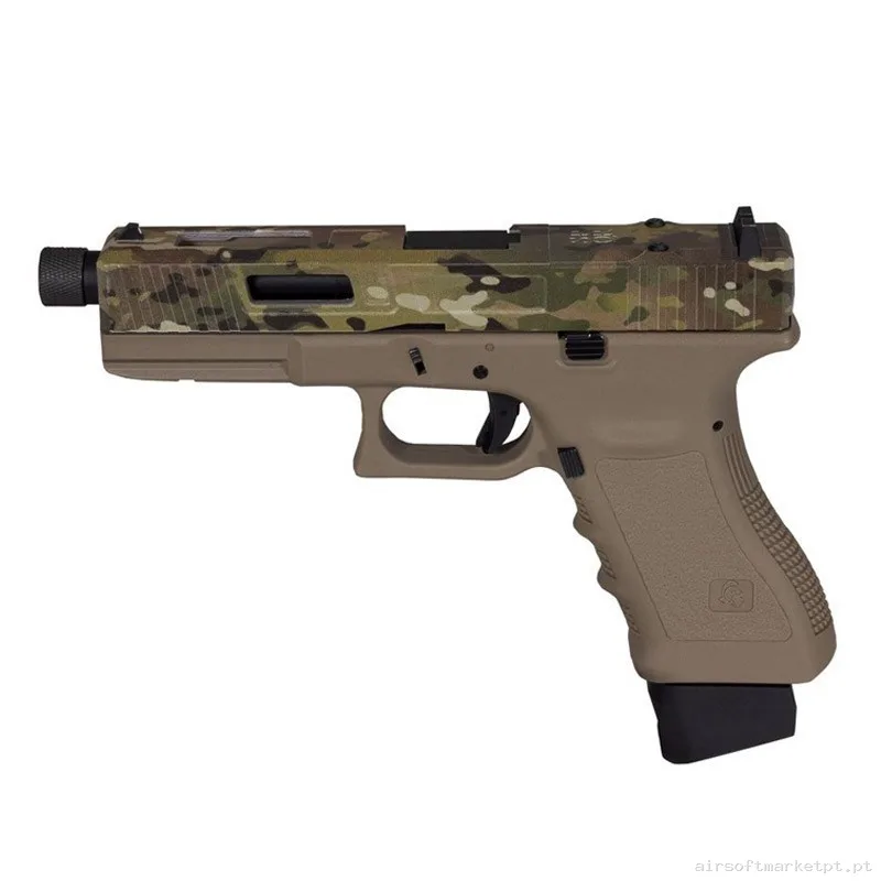 PISTOLA GLADIUS MAGNA III CO2 MULTICAM - SECUTOR ARMS — Pistolas — Airsoft Market PT