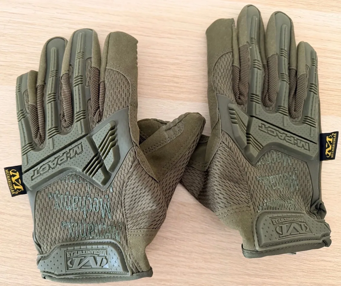 Luvas Mechanix M-Pact verdes tamanho M — Vestuário (Fardas) — Airsoft Market PT