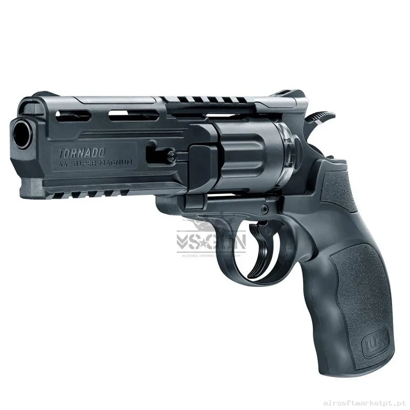 Revólver Balines Umarex Tornado 4.5mm C02 negro — Pistolas — Airsoft Market PT