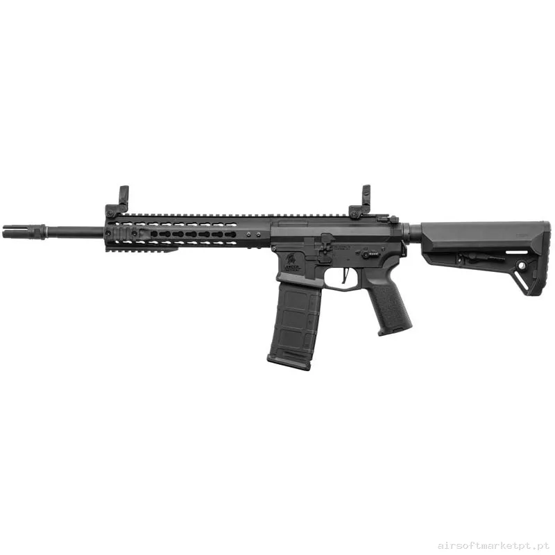 Réplica airsoft AEG M4 Lancer Tactical LT-19 Gen.2 Nsr Keymod 10" Combo preta — Rifles de Assalto (AR/M4/AK) — Airsoft Market PT