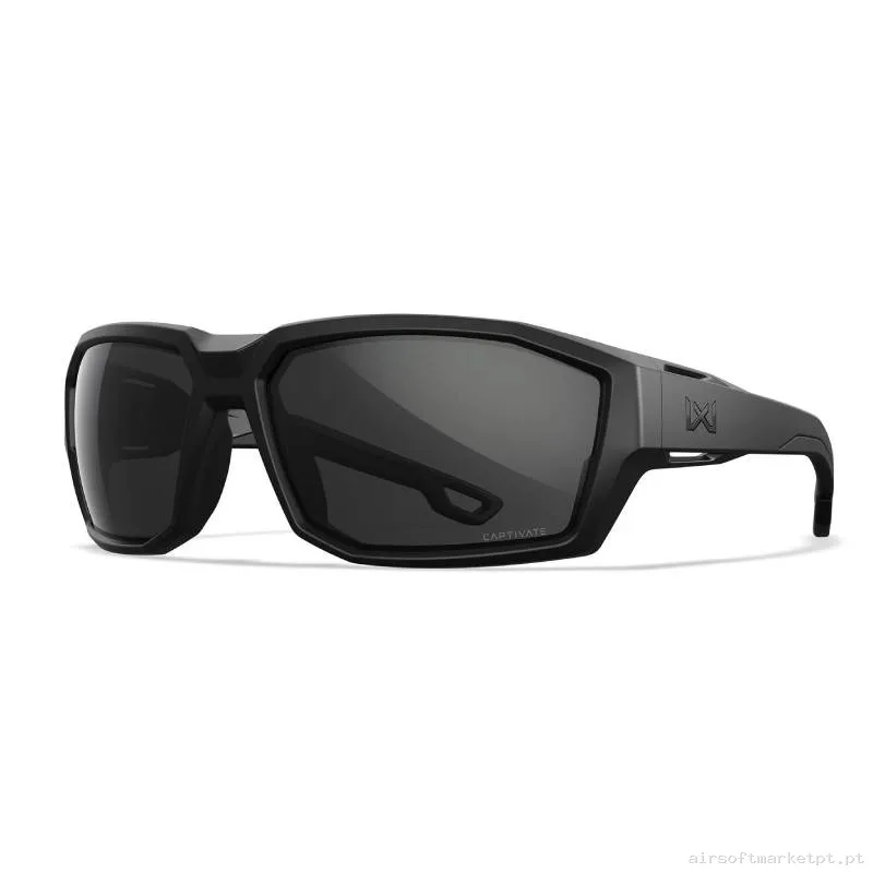 Óculos Wiley X Alpine Captivate Fumê Pretos — Proteção Ocular & Facial — Airsoft Market PT