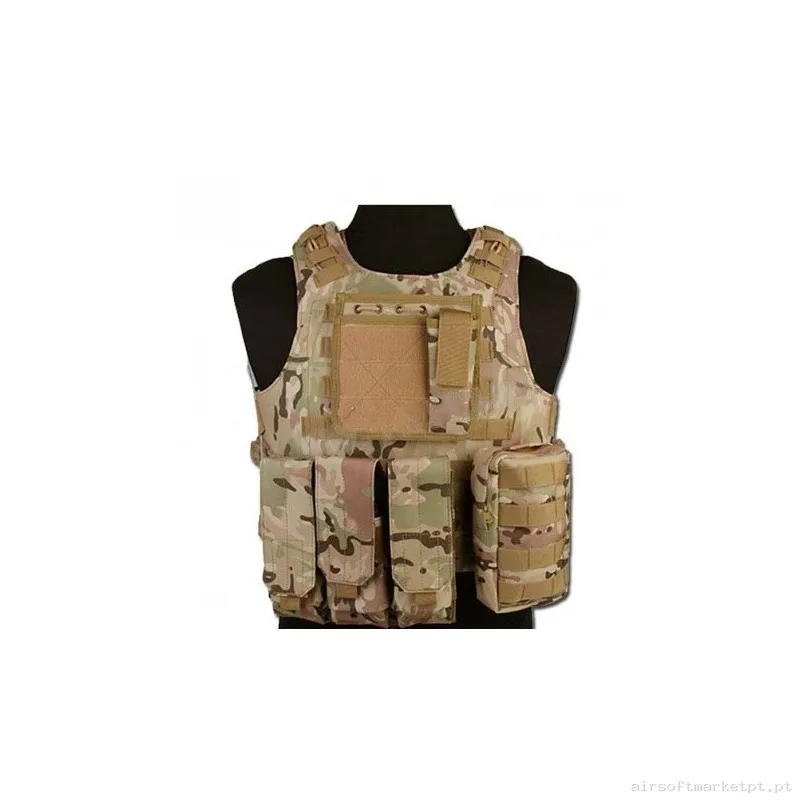 Chaleco Airsoft FSBE - Multicam — Coletes & Rigs — Airsoft Market PT