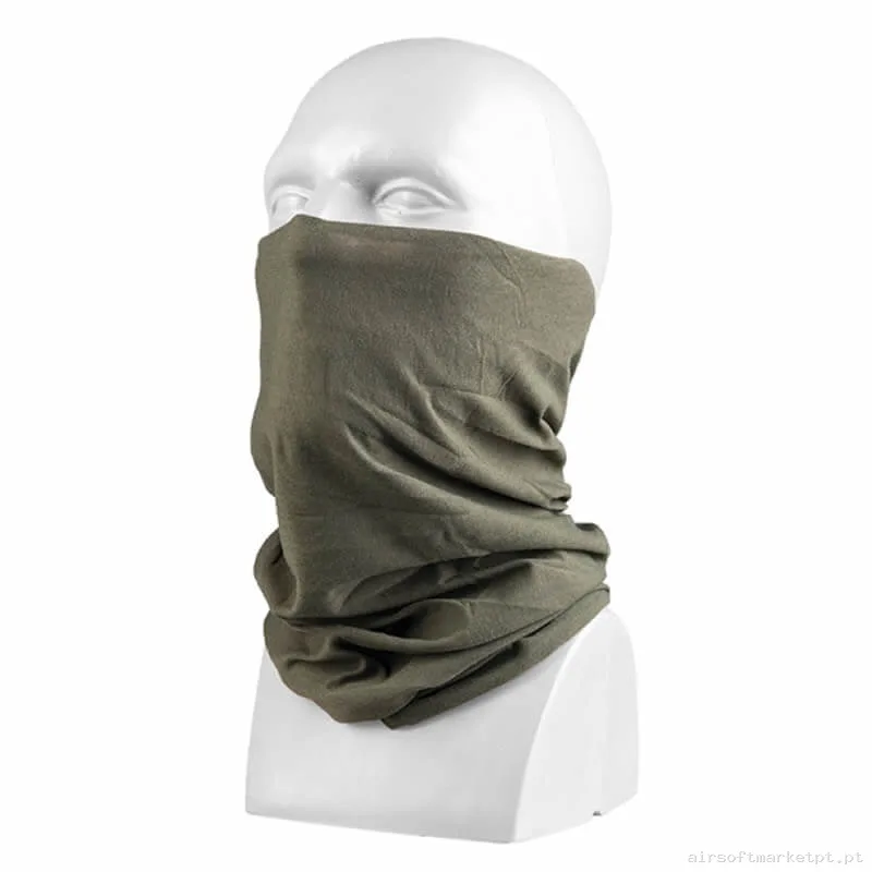 Balaclava Mil-Tec Multi Function Headgear verde od — Proteção Ocular & Facial — Airsoft Market PT