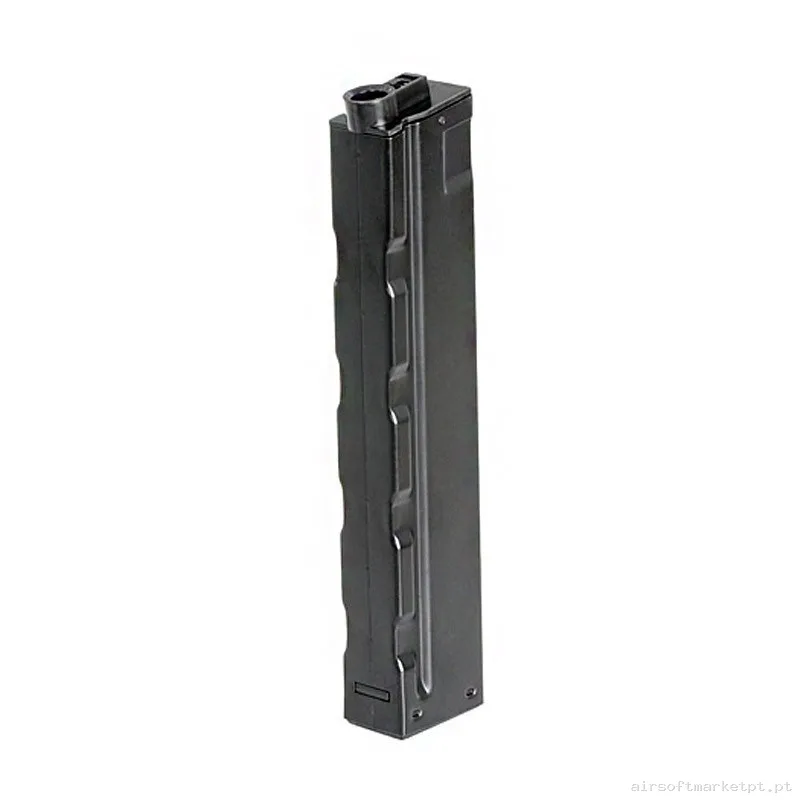 CARGADOR MP5 RECTO MID CAP 120BBS NEGRO — Carregadores / Magazines — Airsoft Market PT