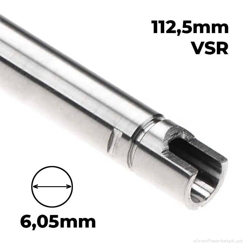 Interno Cano Precisão VSR 6.05 112.5mm Lambda Five GBB para Tokyo Marui Hi-Capa 5.1 — Peças Internas (AEG) — Airsoft Market PT