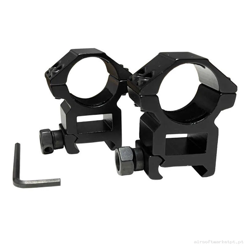 Externo Anilhas Altas 25mm Oem Negras 2u — Acessórios & Componentes — Airsoft Market PT