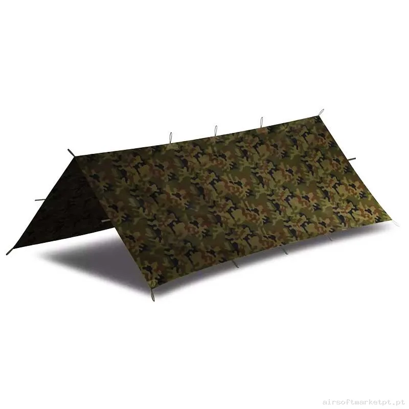 Toldo Universal Tático Helikon-Tex Supertarp Pequeno Pl Woodland — Outros — Airsoft Market PT