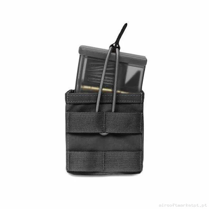 Pouch Magazine Pouch H&K 417 Warrior Assault Open Top preto — Coletes & Rigs — Airsoft Market PT