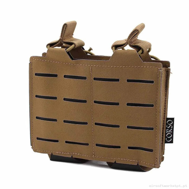 Pouch Corso Cargador G36 Doble Dagger Láser Coyote — Coletes & Rigs — Airsoft Market PT