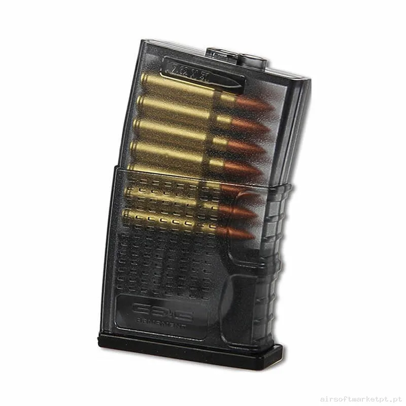 Magazine Réplica Midcap G2h G&G Mbr G-08-160 Polímero 40 Bbs preto — Carregadores / Magazines — Airsoft Market PT