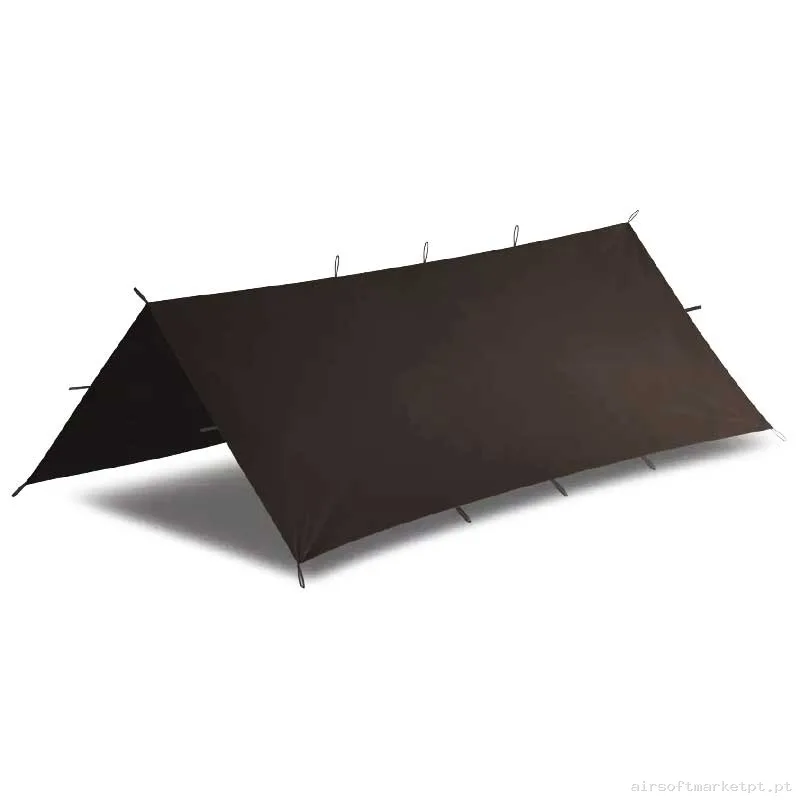 Toldo Universal Táctico Helikon-Tex Supertarp Small Earth Brown — Outros — Airsoft Market PT