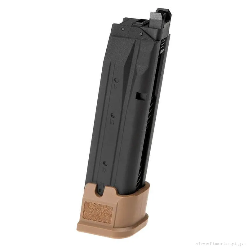 Magazine Pistola Gas P320 Sig Sauer Proforce M17 21 Bbs tan — Carregadores / Magazines — Airsoft Market PT