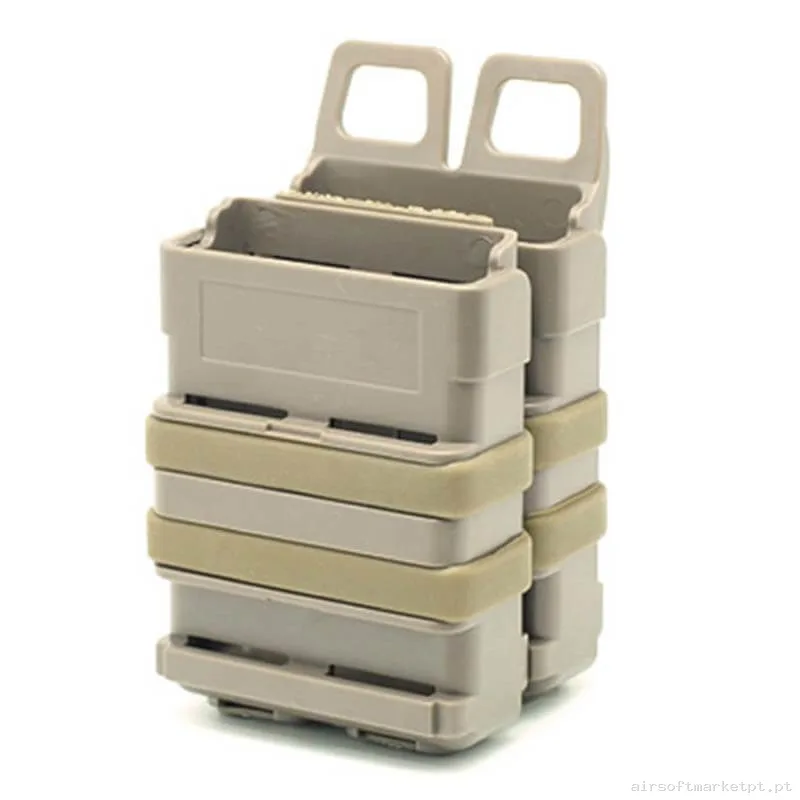 Pouch Magazine Pouch Fastmag Doble M4 Fma Terra Escura — Coletes & Rigs — Airsoft Market PT