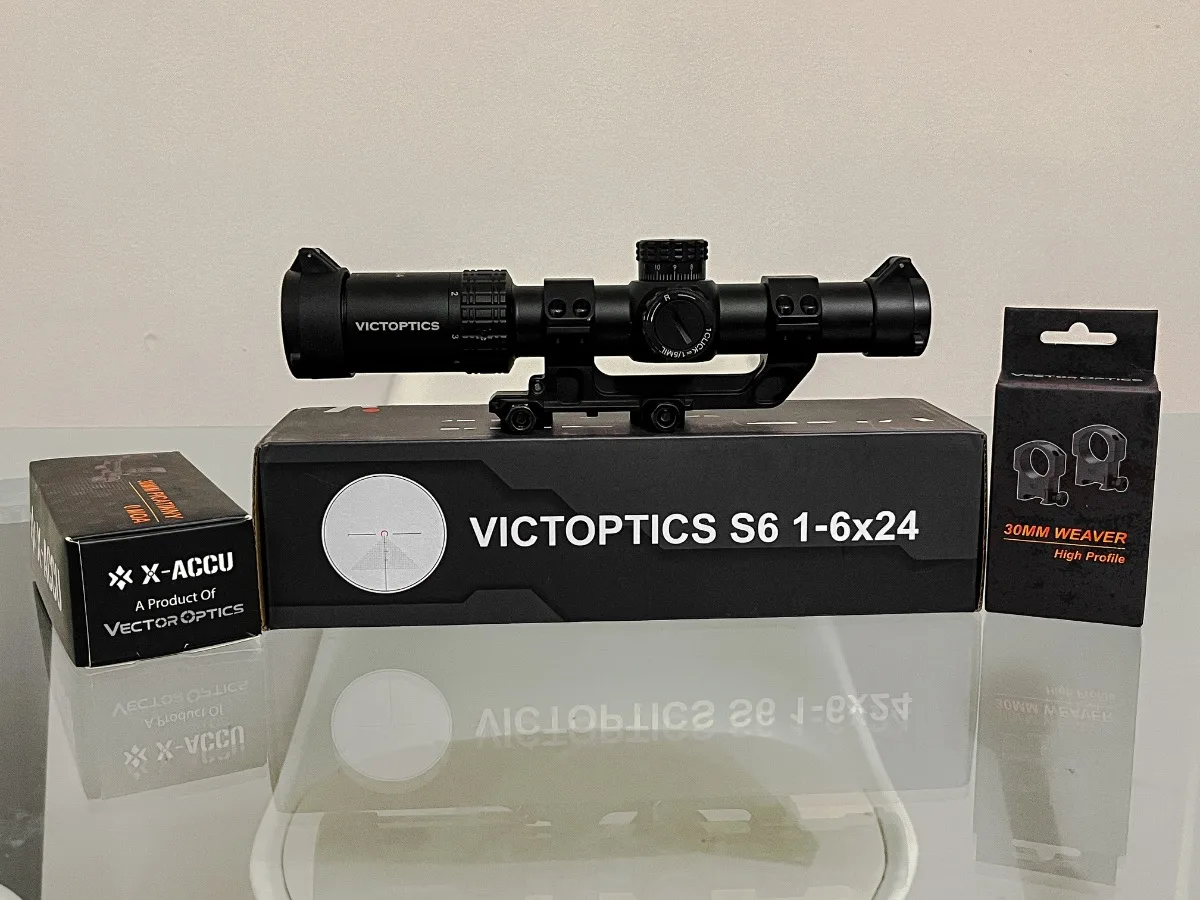 Mira LPVO Vector Optics S6 1-6 X 24, AIRSOFT — Miras & Ópticas — Airsoft Market PT (foto 3)