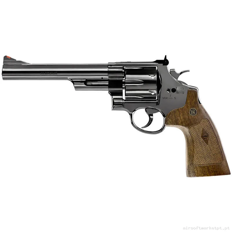 Airgun CO2 4.5mm Revólver Umarex M29 6.5" Prata — Pistolas — Airsoft Market PT