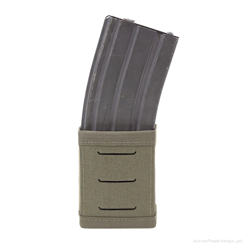 Pouch Magazine Pouch M4 Warrior Assault Laser Cut Single Snap Short Ranger Green — Coletes & Rigs — Airsoft Market PT