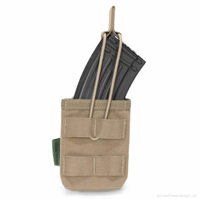 Pouch Magazine Pouch Ak Warrior Assault Open Top coyote tan — Coletes & Rigs — Airsoft Market PT