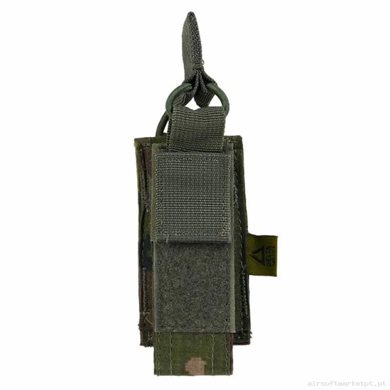Pouch Magazine Pouch Pistola Delta Tactics Open Top Boscoso Pixelado — Carregadores / Magazines — Airsoft Market PT